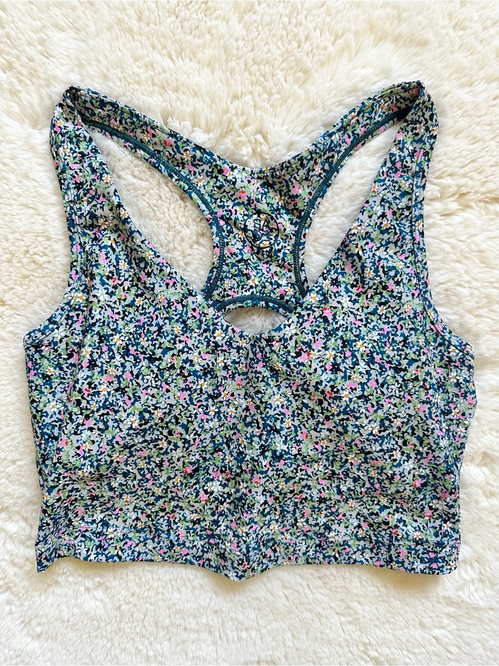 Sage Collective Sports Bra Floral - Size Small Like New